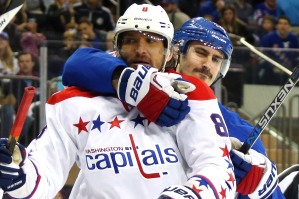 The Rangers put a literal and figurative chokehold on the bully Caps in the semi-finals.